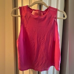 Lululemon pink tank top